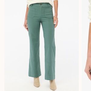 J. Crew “Lizzie” High-Rise Wide Leg Pants